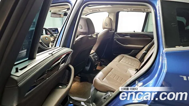 BMW X3 (G01) 2020 Синий из Кореи, фото 2