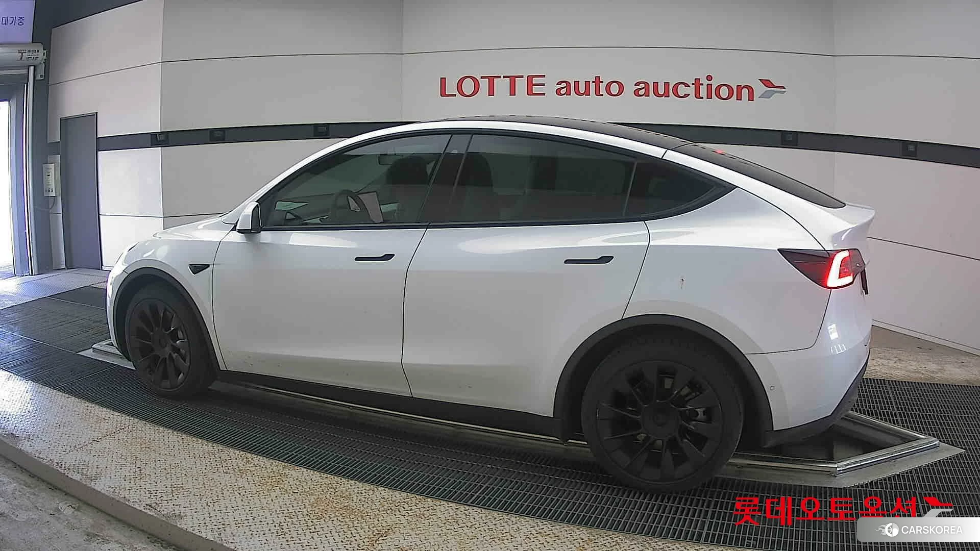 Tesla Model Y Long Range 2022 Pearl White Multi-coat из Кореи, фото 2