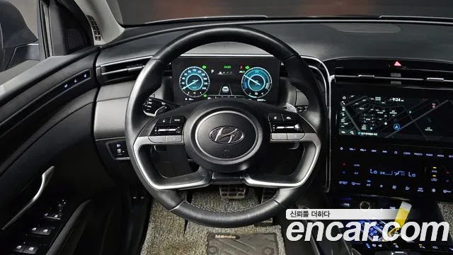 Hyundai Tucson Hybrid (NX4) 2022 Серый из Кореи, фото 2