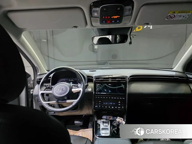 Hyundai Tucson (NX4) 2023 Серебристо-серый из Кореи, фото 2