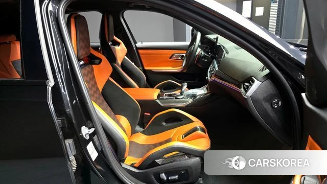 BMW M3 (G80) 2021 Черный из Кореи, фото 2