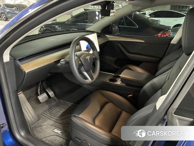 Tesla Model Y 2023 Синий из Кореи, фото 2