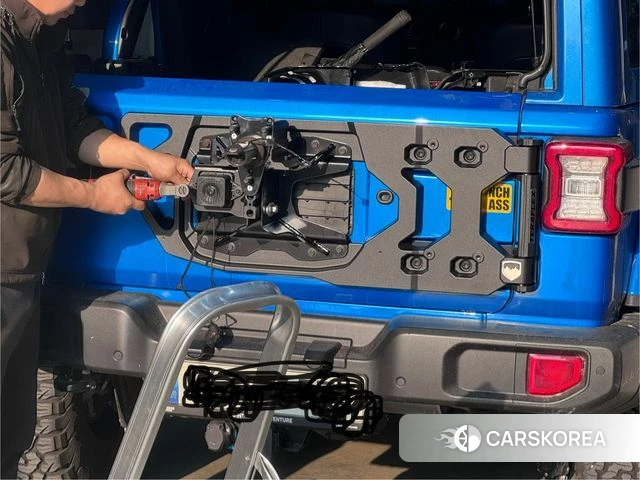 Jeep Wrangler (JL) 2021 Синий из Кореи, фото 2