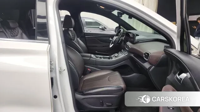 Hyundai The New Santa Fe 2021 Белый из Кореи, фото 2