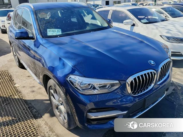 BMW X3 2021 Синий из Китая, фото 2