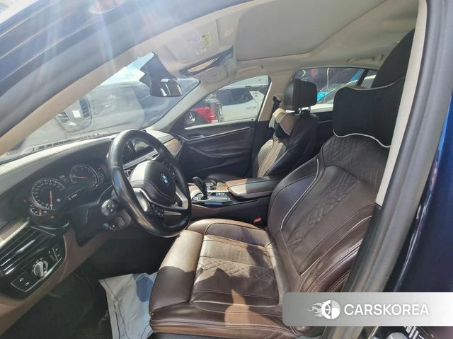 BMW 5 Series (G30) 2018 Синий из Кореи, фото 2