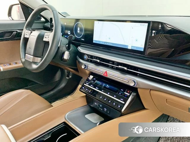 Hyundai Grandeur Hybrid (GN7) 2023 Черный из Кореи, фото 2