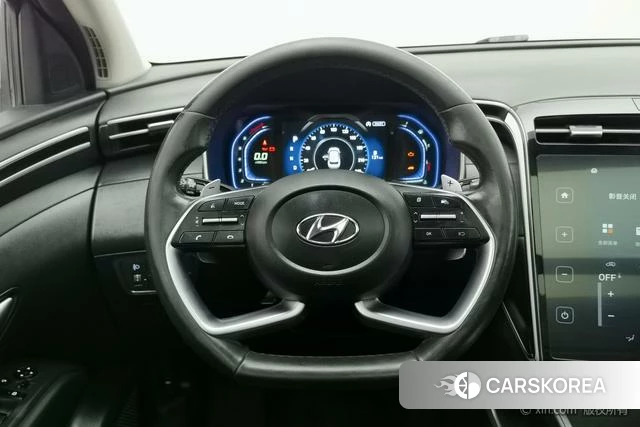 Hyundai Tucson 2021 Темно-серый из Китая, фото 2