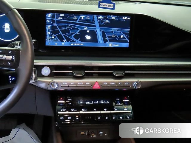 Hyundai Grandeur Hybrid (GN7) 2023 Серебристо-серый из Кореи, фото 2