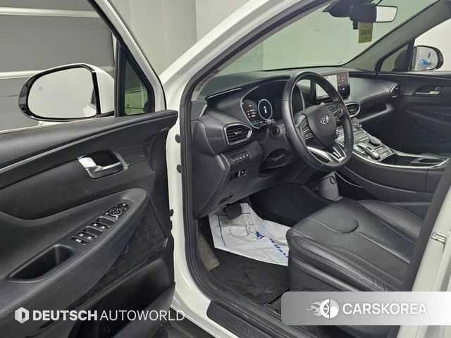 Hyundai The New Santa Fe 2021 Белый из Кореи, фото 2
