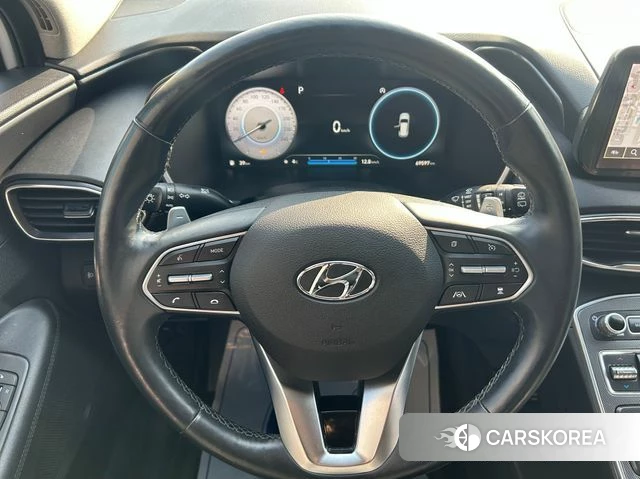 Hyundai The New Santa Fe 2021 Белый из Кореи, фото 2