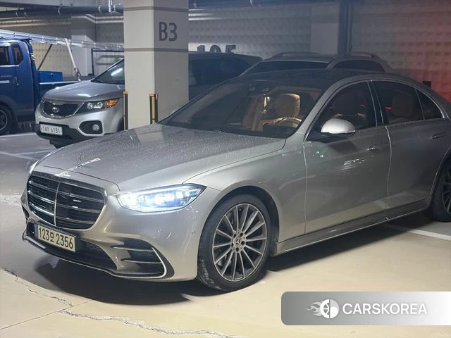 Mercedes-Benz S-Class W223 2022 Золотой из Кореи, фото 2