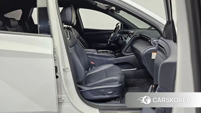 Hyundai Tucson Hybrid (NX4) 2021 Белый из Кореи, фото 2