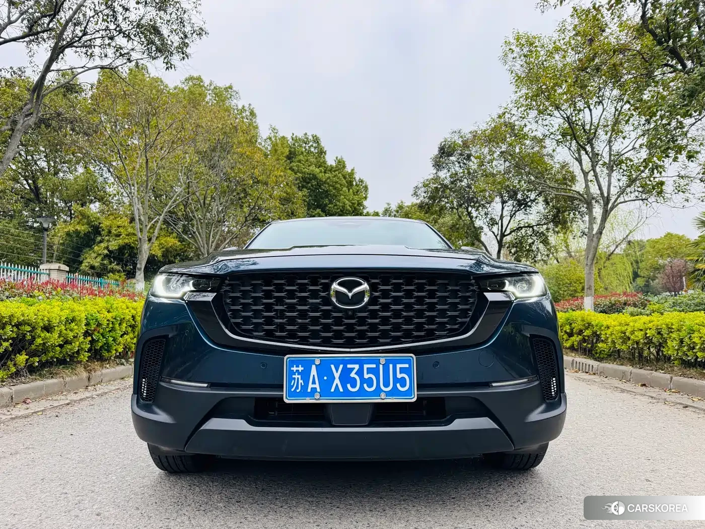 Mazda CX-50 2024 Синий из Китая, фото 2