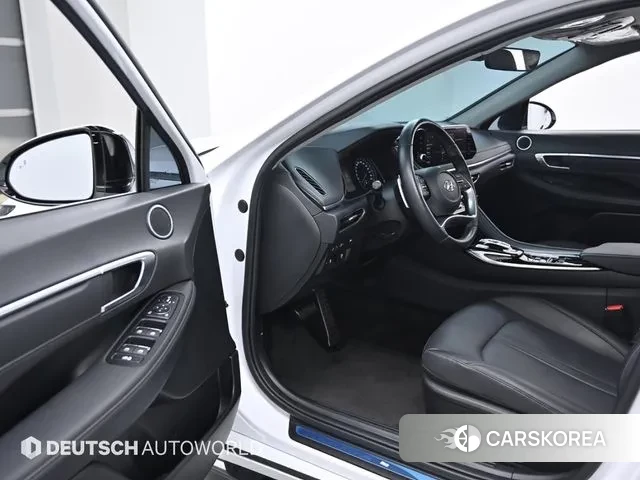 Hyundai Sonata (DN8) 2022 Белый из Кореи, фото 2