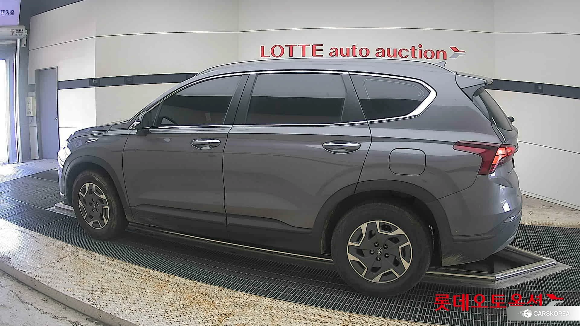 Hyundai Santa Fe Hybrid 2022 Magnetic Grey Metallic из Кореи, фото 2