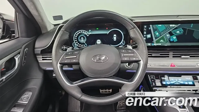 Hyundai The New Grandeur IG 2021 Черный из Кореи, фото 2