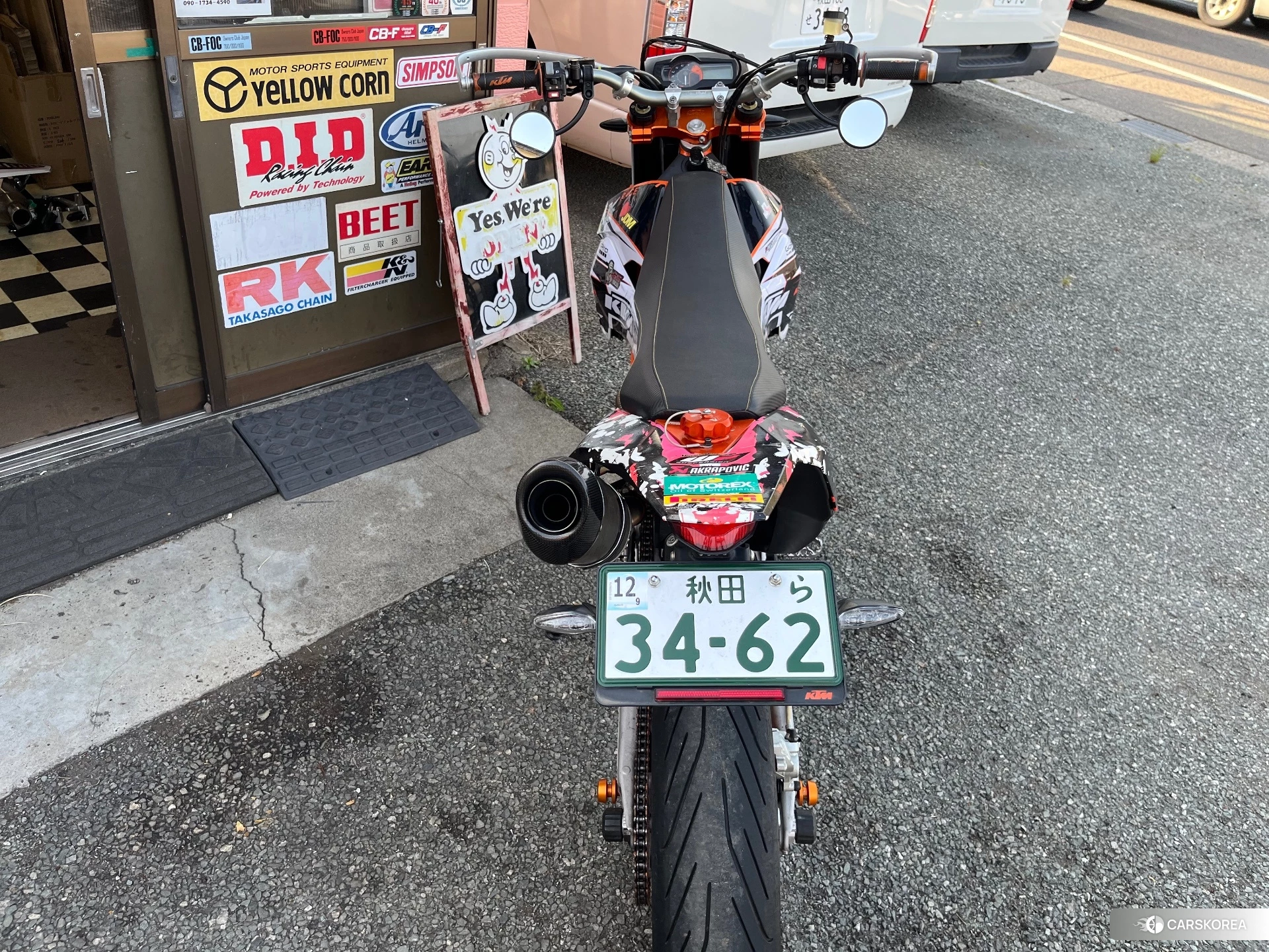 KTM 690 SMC R 2012 из Японии