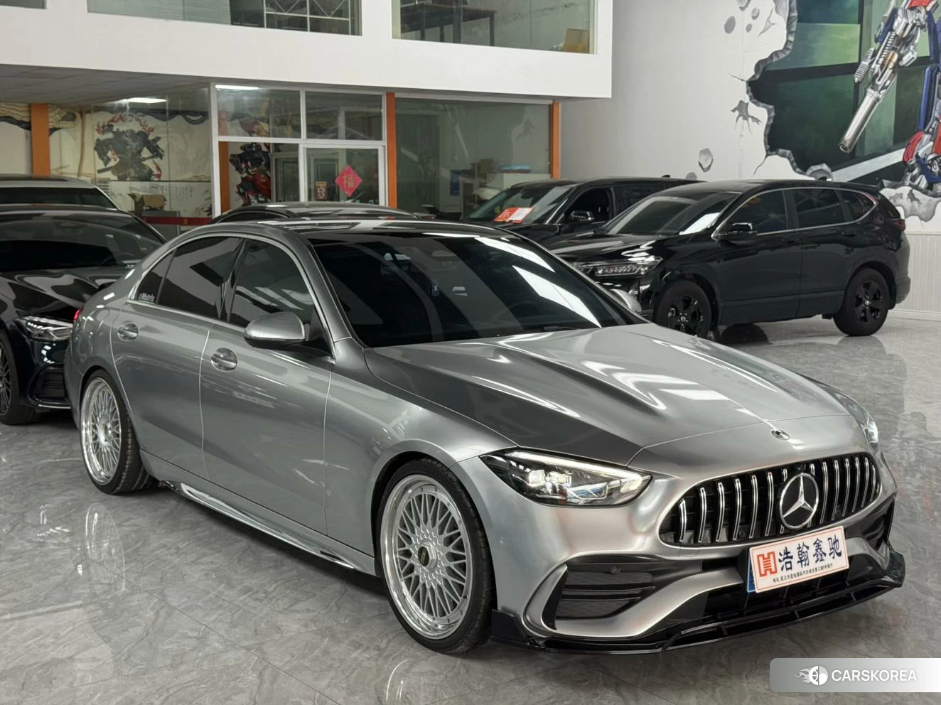 Mercedes-Benz Class C 2021 Серебристо-серый из Китая, фото 2