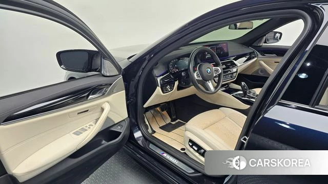 BMW 5 Series (G30) 2021 Синий из Кореи, фото 2