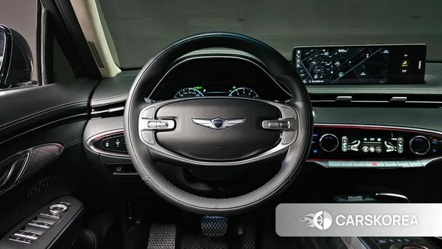 Genesis GV70 2022 Темно-зеленый из Кореи, фото 2