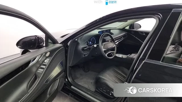 Genesis G80 (RG3) 2022 Черный из Кореи, фото 2