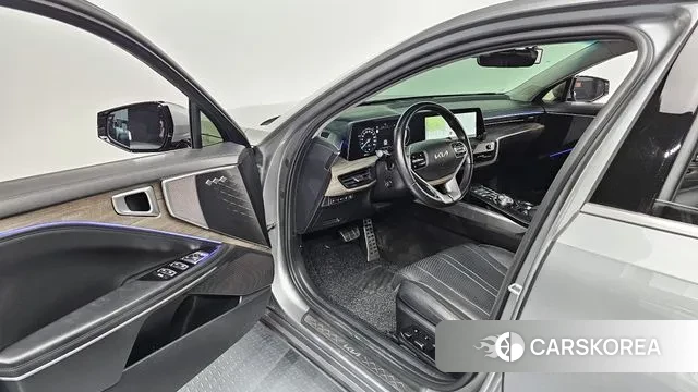 Kia K8 Hybrid 2021 Серебристо-серый из Кореи, фото 2