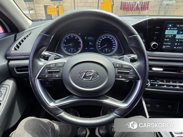 Hyundai Sonata (DN8) 2019 Белый из Кореи, фото 2