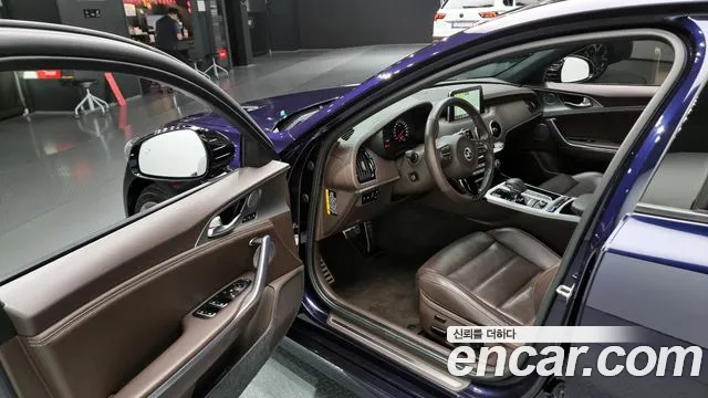 Kia Stinger 2018 Синий из Кореи, фото 2