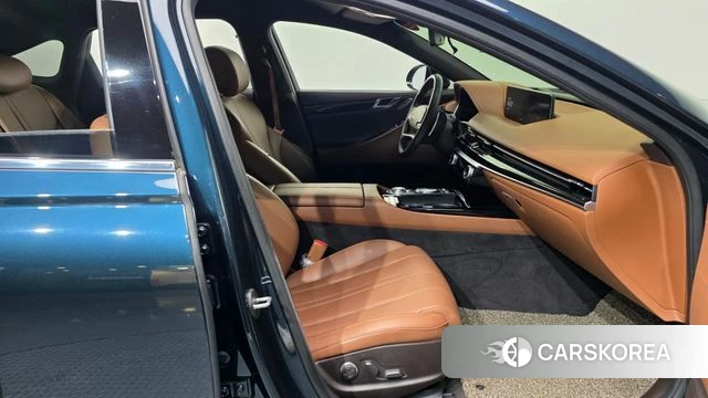 Genesis G80 (RG3) 2021 Синий нефрит из Кореи, фото 2