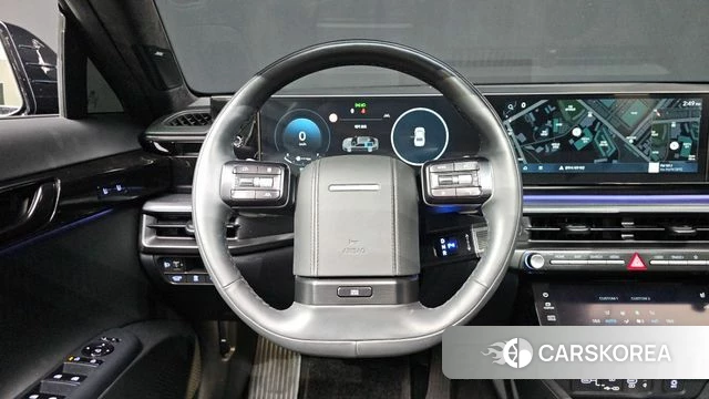 Hyundai Grandeur Hybrid (GN7) 2024 Черный из Кореи, фото 2