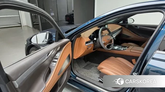 Genesis G80 (RG3) 2021 Синий из Кореи, фото 2