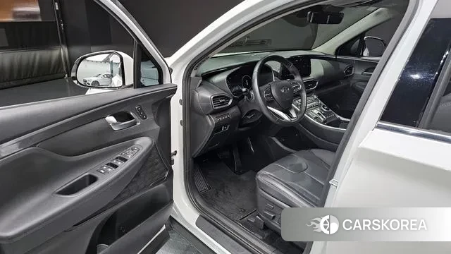 Hyundai The New Santa Fe 2023 Белый из Кореи, фото 2