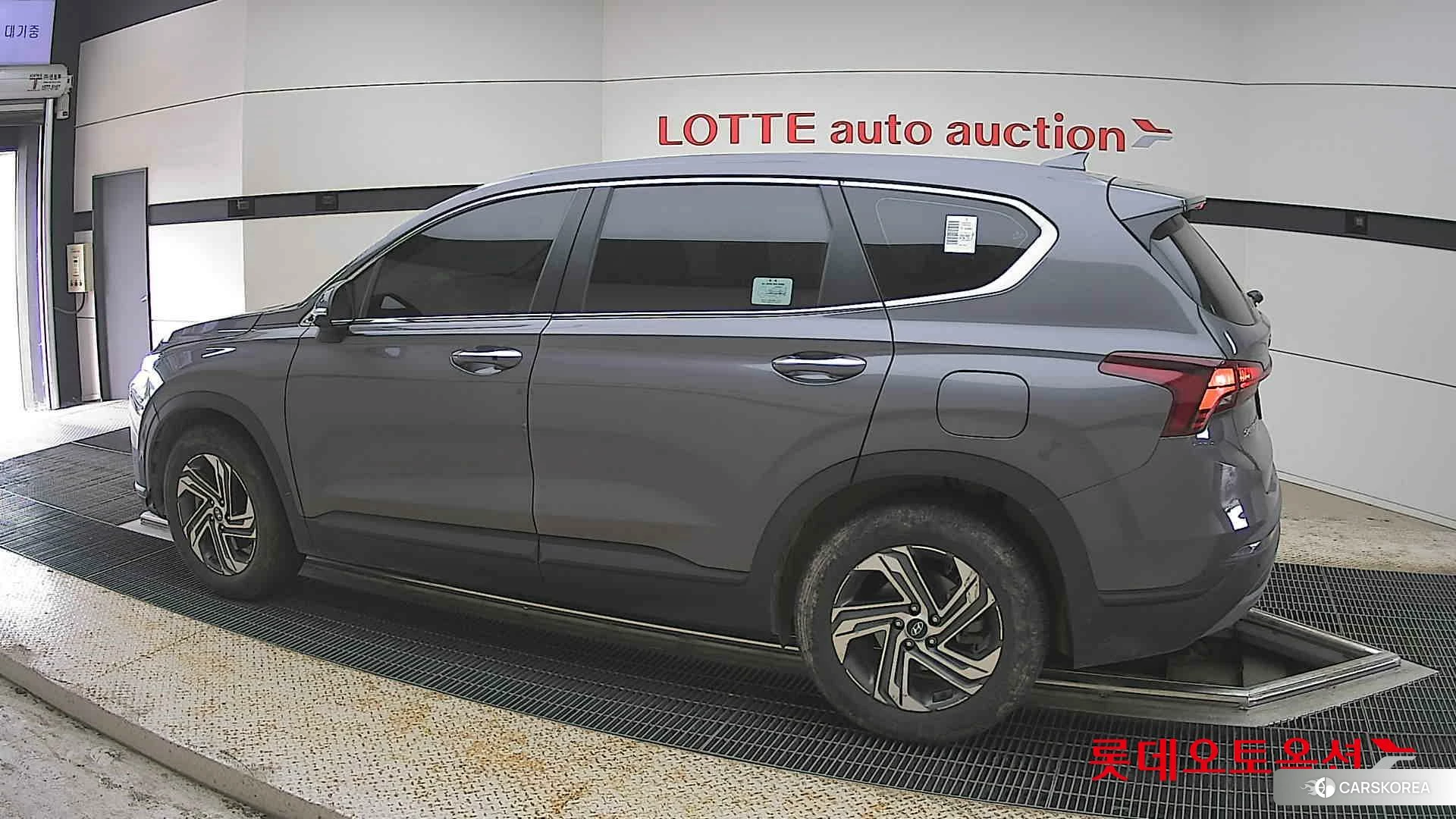 Hyundai Santa Fe 2022 Magnetic Grey Metallic из Кореи, фото 2