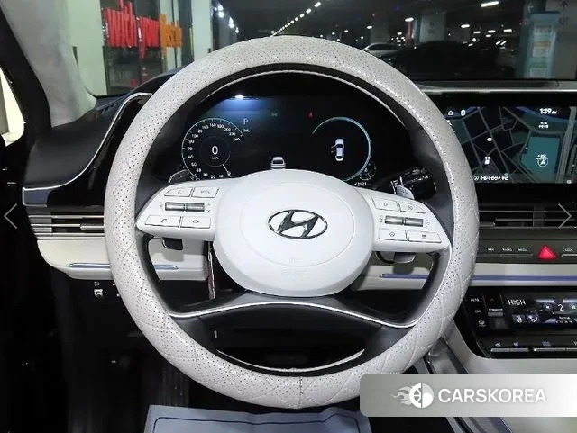 Hyundai The New Grandeur IG 2022 Черный двухцветный из Кореи, фото 2