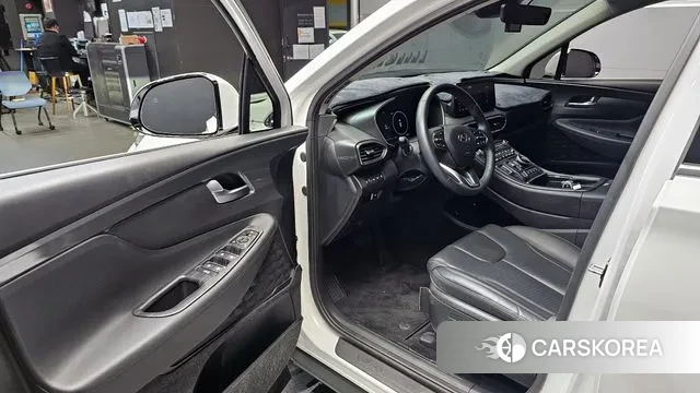 Hyundai The New Santa Fe 2023 Белый из Кореи, фото 2