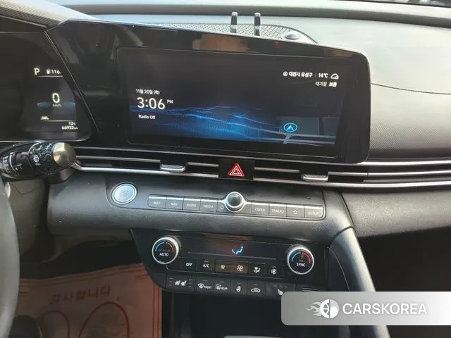 Hyundai Avante (CN7) 2021 Черный из Кореи, фото 2