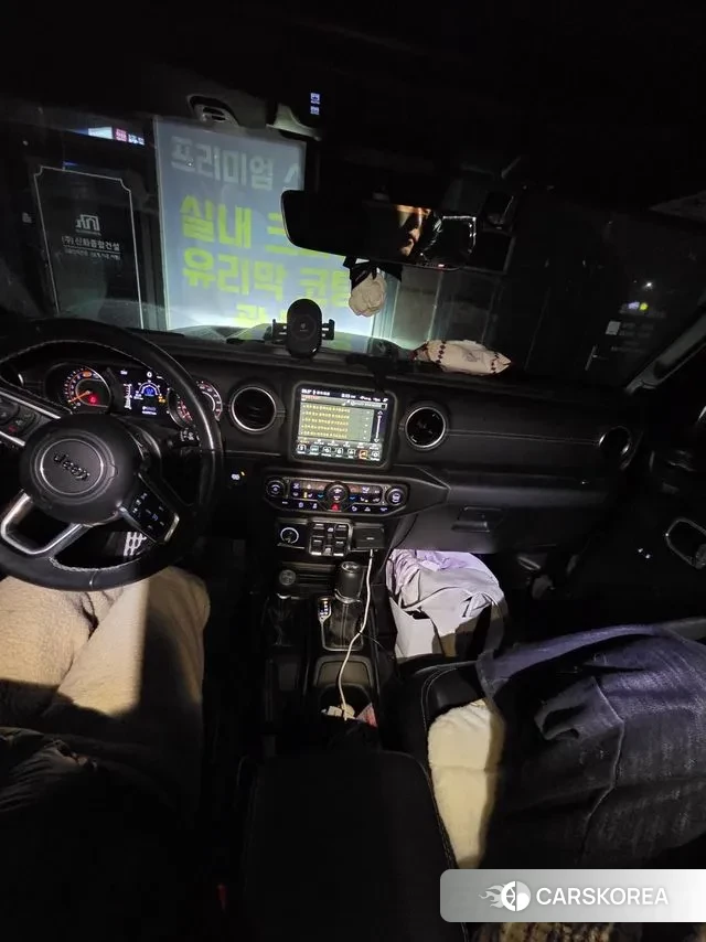 Jeep Wrangler (JL) 2022 Черный из Кореи, фото 2