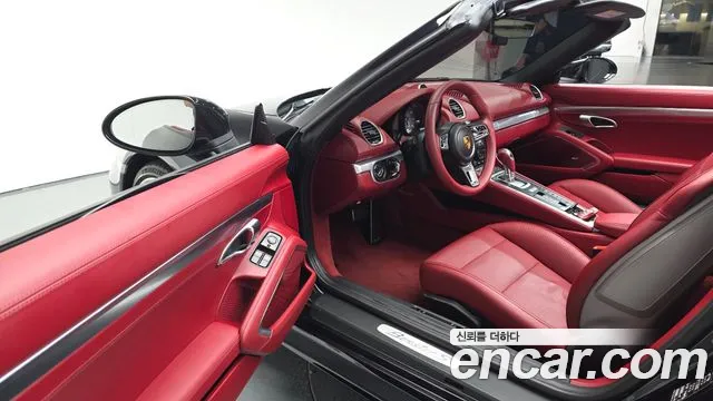 Porsche 718 Boxster 2020 Черный из Кореи, фото 2