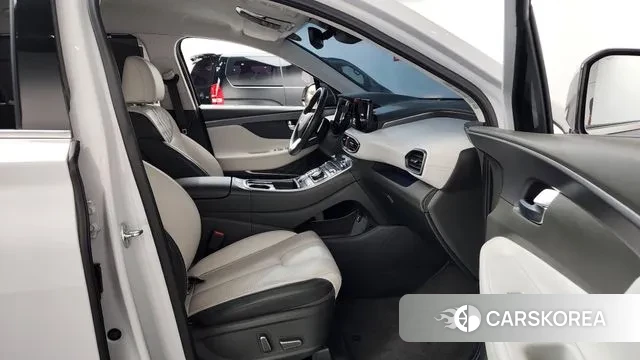 Hyundai The New Santa Fe 2021 Белый из Кореи, фото 2