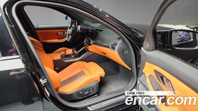 BMW M3 (G80) 2024 Черный из Кореи, фото 2