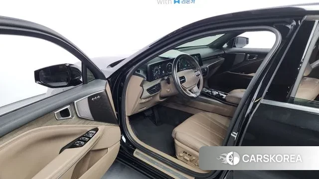 Kia K8 Hybrid 2022 Черный из Кореи, фото 2