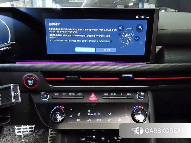 Hyundai Sonata D Edge (DN8) 2024 Черный из Кореи, фото 2