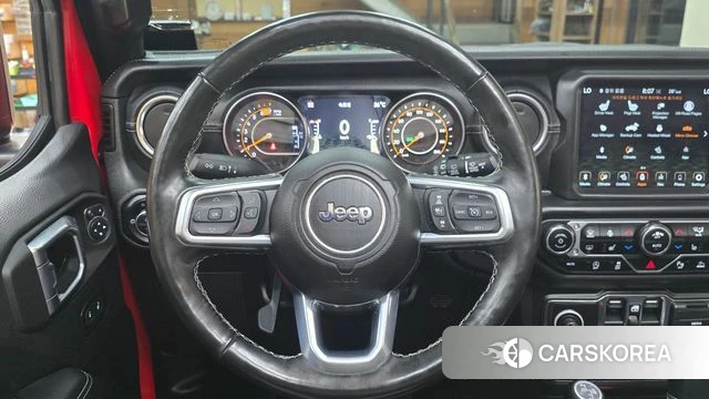 Jeep Wrangler (JL) 2021 Красный из Кореи, фото 2