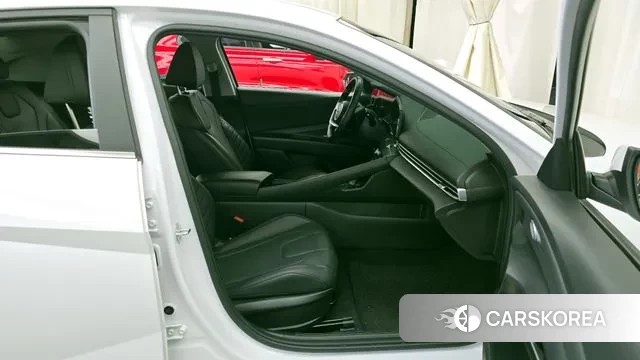 Hyundai Avante Hybrid (CN7) 2020 Белый из Кореи, фото 2