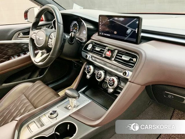 Genesis The New G70 2021 Красный из Кореи, фото 2