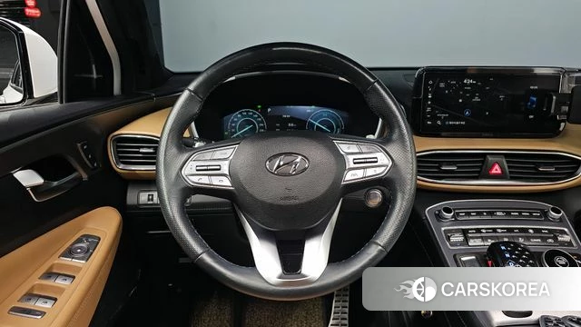 Hyundai The New Santa Fe 2023 Белый из Кореи, фото 2