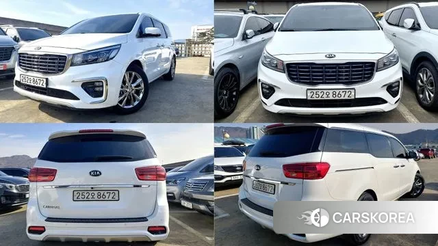 Kia The New Carnival 2019 Белый из Кореи, фото 2