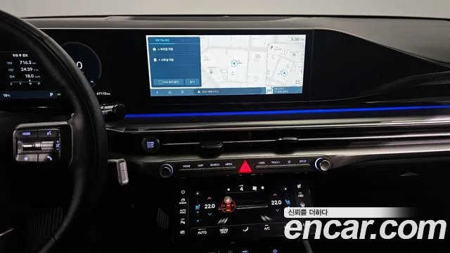 Hyundai Grandeur Hybrid (GN7) 2023 Черный из Кореи, фото 2