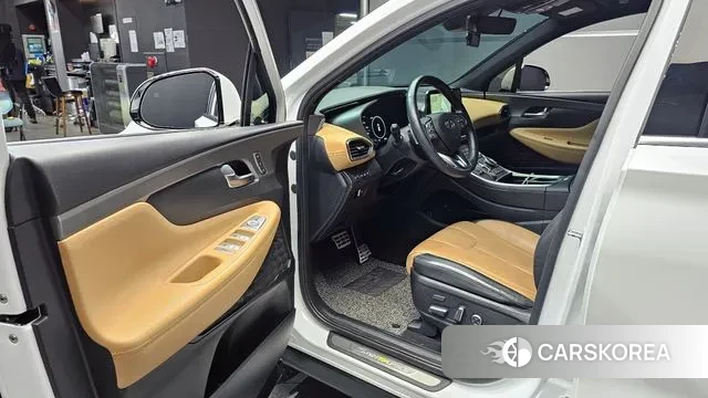 Hyundai The New Santa Fe 2021 Белый из Кореи, фото 2